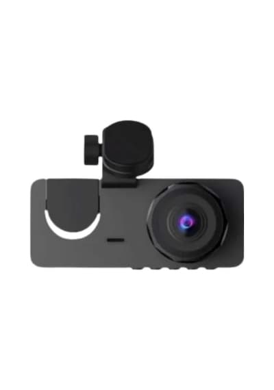 1080p Ön + 720p Arka & İç Kamera Suya Dayanıklı Araç Güvenlik Kamerası 11190259