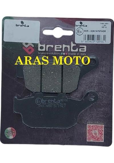 Drift 125 L Arka Fren Balatası Brenta Made İn İtaly - Arasmoto
