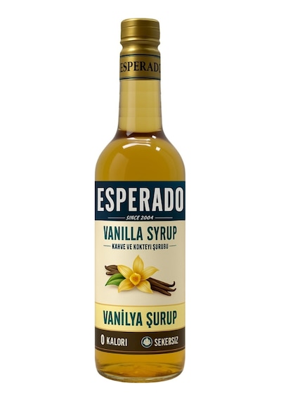 Şekersiz Sugar Free Vanilya Aromalı Kahve Şurubu 750 Ml - Barista Serisi Diğer