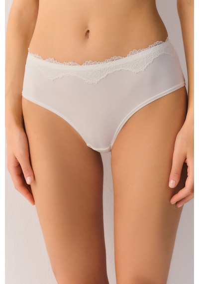 Suwen Comfy Modal Yüksek Bel Slip Külot Sw4025036 Ekru