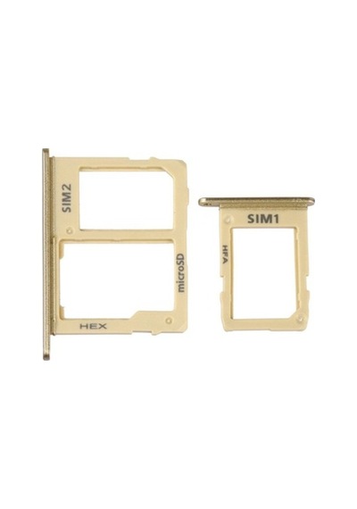 Samsung Uyumlu Galaxy J6 J600 Sim Kart Tepsisi Gold