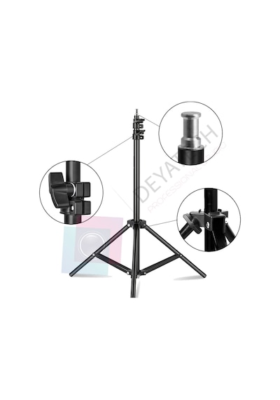 Deyatech Youtube Video Softbox Sabit Işık Seti Sürekli Işık 50X70