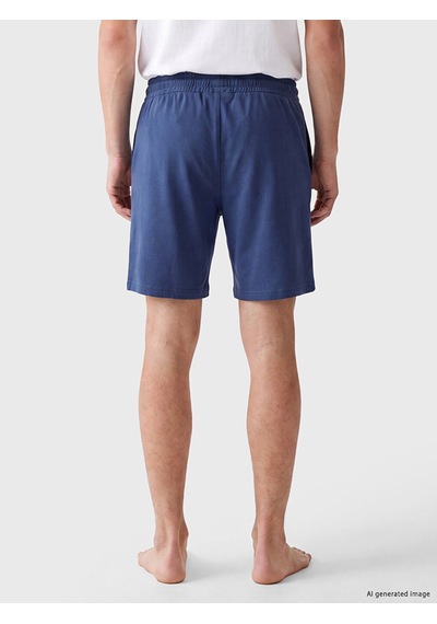 LC Waikiki Lc Waıkıkı İndigo Regular Fit Erkek Pijama Alt Şort