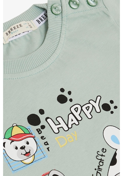Breeze Erkek Bebek Tişört Sevimli Hayvancıklar Baskılı 9 Ay-3 Yaş, Mint Yeşili-mint Yeşili Mint Yeşili Breeze Erkek Bebek Tişört Sevimli Hayvancıklar Baskılı 9 Ay-3 Yaş, Mint Yeşili-mint Yeşili Mint Yeşili
