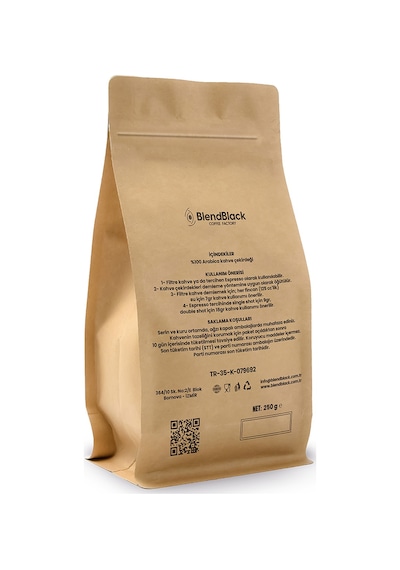 Blendblack Ethiopia Yirgacheffe Gr2 Filtre Kahve 250 G Öğütülmüş Single Origin