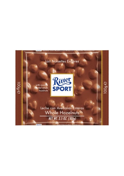 Ritter Sport Fındıklı Tablet Çikolata 100 G - 4 Adet Tarı