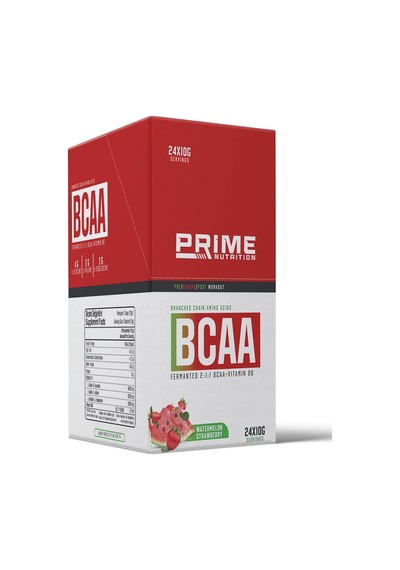 Prime Nutrition Bcaa 2:1:1 Karpuz & Çilek 24 Saşe X 10 Gram Tek Kullanımlık Paket