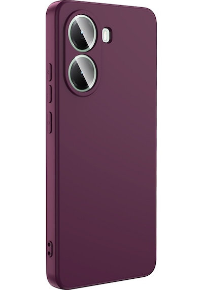 Poco X7 Pro Kılıf Mara Lansman Kapak - Koyu Mor Mor Mor