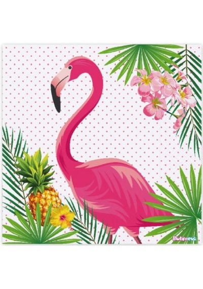 Flamingo Temalı Peçete
