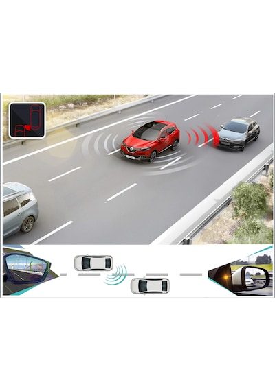 Unique Honda Crv Uyumlu Kör Nokta Uyarı Sistemi Ayna Led İkazlı