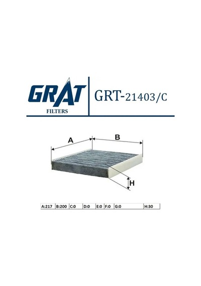 Grat 21403c Polen Filtresi Karbonlu 7803a005