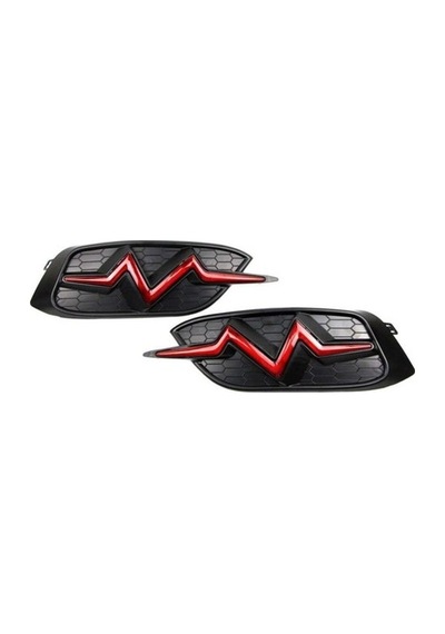 Çmk Honda Civic Fc5 2016-2020 Ritim Dizayn Arka Sis Ledi Kırmızı