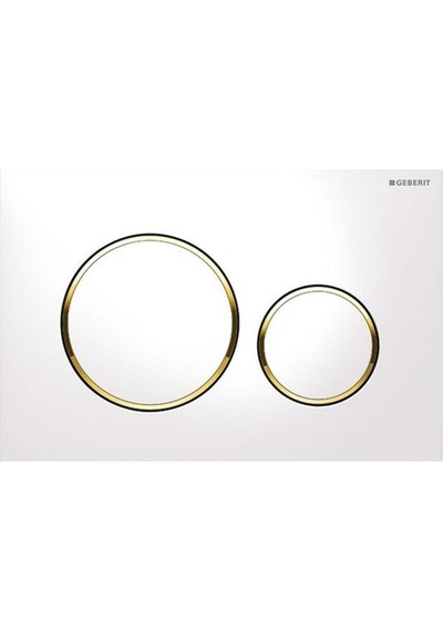 Geberit Sigma20 Kumanda Paneli Beyaz/altın/beyaz 115.882.kk.1 Altın