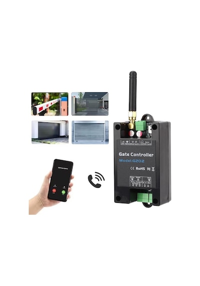Powermaster G202 3g/4g Gsm Kapı Kepenk Kontrol Cihazı Rölesi Uzaktan Telefon/sms