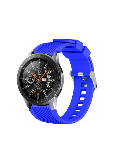 ​​Samsung Galaxy Uyumlu Watch Gear S3 / 46Mm / 3 45Mm Kordon Çizgili Sil