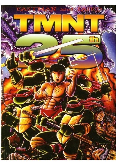 Tmnt Ninja Turtles 25th Anniversary Ed. Hard Cover İngilizce Çizgi Roman