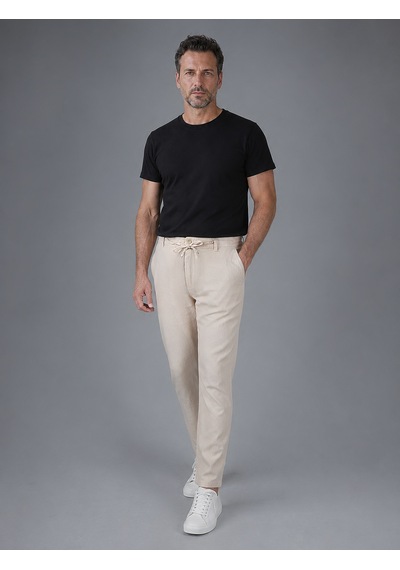 Bisse Bej Jogger 4 Cep Pantolon Bspns26y26101 07