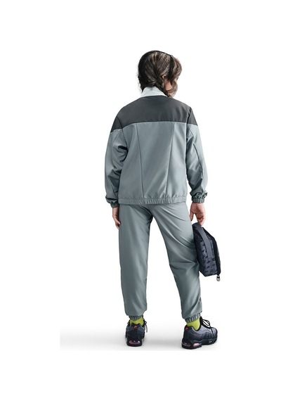 Nike K Nsw Tracksuıt Wvn Fz Gri Erkek Çocuk Eşofman Takımı Hq9314-084