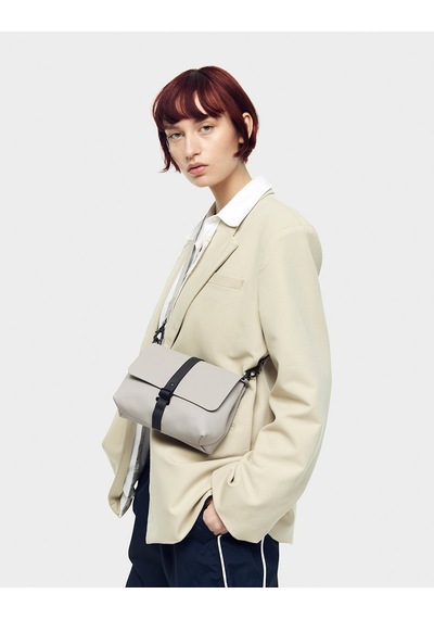 Gaston Luga Splash Crossbody Çanta - Gri