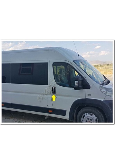 Fiat Ducato Krom Kapı Kolu 2006-2014 4 Kapı 8 Parça Paslanmaz Çel