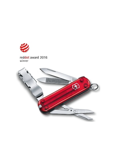 Victorinox 0.6463.T Nailclip 580 Tırnak Makaslı Kamp Çakı Kırmızı - Siyah
