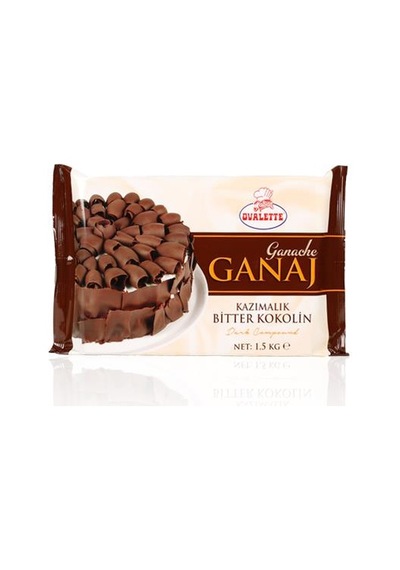 Ovalette Ganaj Bitter 1,5 Kg