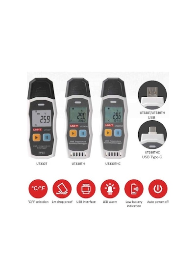 Unit Ut330thc Usb Datalogger