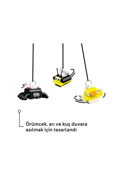 Classic Yaratıcı Mutlu Kutu 11042-5 Yaş Ve Üzeri Çocuklar İçin Yaratıcı Ve Eğlenceli Oyuncak Yapım Seti 680 Parça