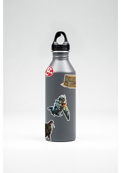 Metal Gear Solid Video Oyun Sticker Paketi 20 Adet Çok Renkli