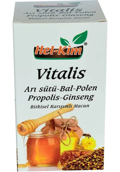 Vitalis Arı Sütü Bal Polen Propolis Ginsengli Bitkisel Macunnu 780 Gr