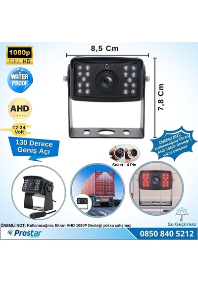 Navistar 8010 Ledli Ahd 1080p Alüminyum Büyük Boy Gece Görüşlü K