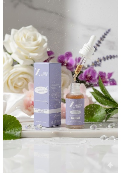 Vegan Kafein İçerikli Ampul Gözaltı Torba & Koyu Halka Karşıtı Serum