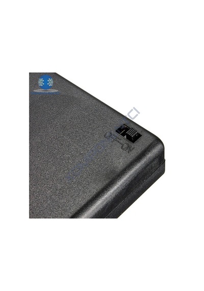Ic-233f Aa Pil Yuvası 4'lü Kapaklı Switchli