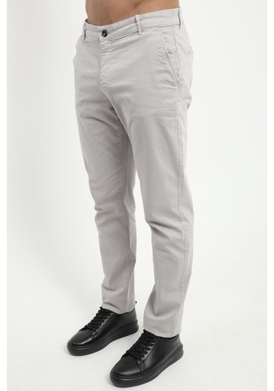 Dufy Erkek Regular Fit Gri Pantolon-19102
