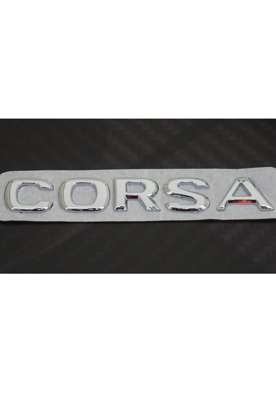 Opel Corsa 3M 3D Krom Abs Logo Amblem