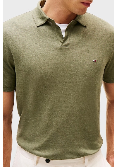 Tommy Hilfiger Erkek Polo Yaka T Shirt Mw0mw38476 Plı Yeşil Yeşil