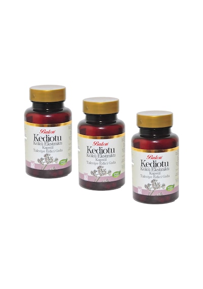 Balen Kedi Otu Valerian 375 Mg- 80 Kapsül - 3 Adet
