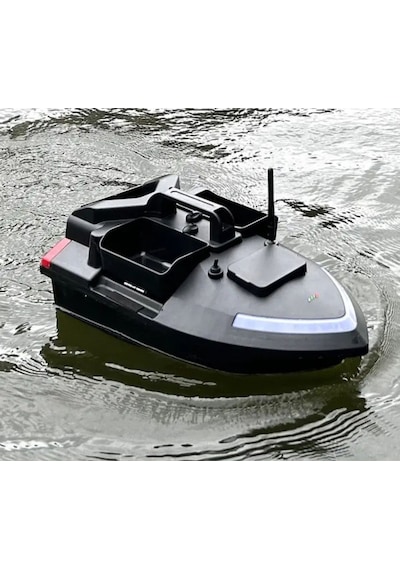 Sazan Yemleme (TEKNE VE BOTU)gps Model 500 Metre Oto Pilot Eve Dünüş Sabıt Hız Siyah