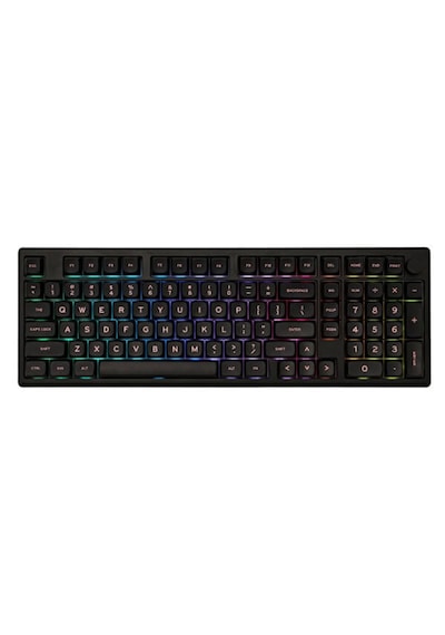 Epomaker Galaxy Uyumlu100 Qmk/vıa Siyah Wisteria Switch Rgb Kablosuz Hot