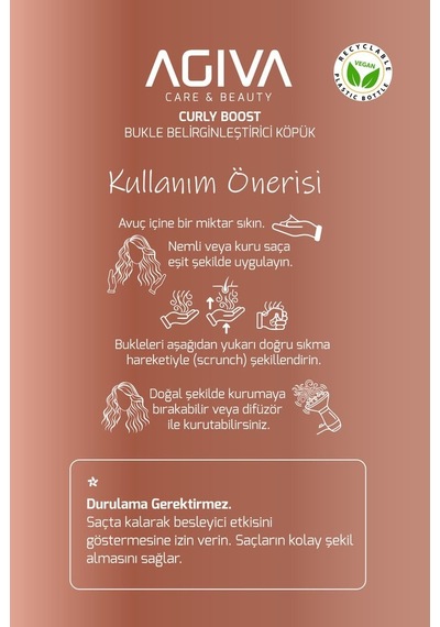 Curly Boost Bukle Belirginleştirici Köpük-150ml