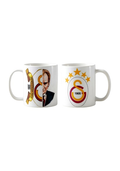 Galatasaray Atatürk Kupa Bardak Tek Adet K047 Çok Renkli
