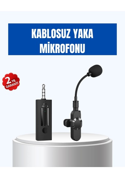 Mey Najmaddin Bluetooth 5.2 Destekli Gürültü Önleyici Kablosuz Mikrofon Najmaddin