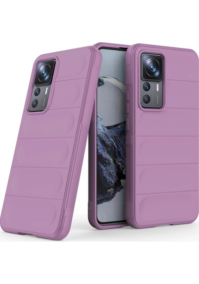 Xiaomi Mi 12t Pro Kılıf Optimum Silikon - Mor