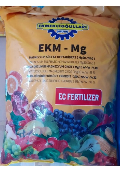 Ekmekçioğulları Magnezyum Sülfat Heptahidrat 25 Kg