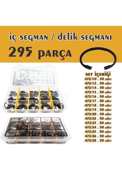 295 Parça Iç Segman Seti