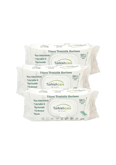3' Lü Yüzey Temizlik Havlusu 50 Pcs
