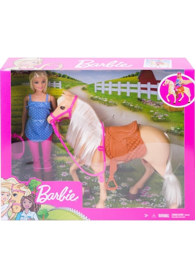 Barbie Ve Güzel Atı Oyun Seti Fxh13