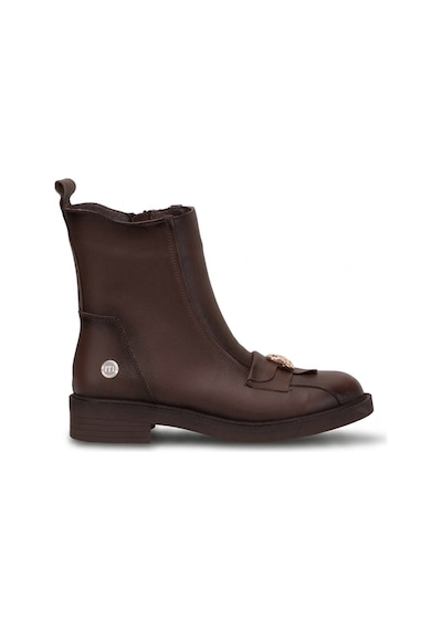 Mamma Mia Mammamia D26kb-8525 Kadın Hakiki Deri Topuklu Bot Kahverengi