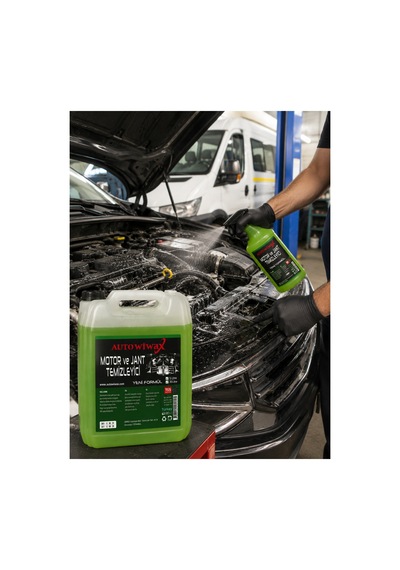 Auto Wiwax Profesyonel 5 Litre Motor Temizleyici Ve Jant Temizleyici Güçlü Yağ Sökücü