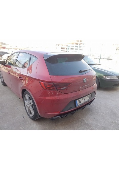 Seat Leon Fr Spoiler 2017 . ----Fibersan Tuning